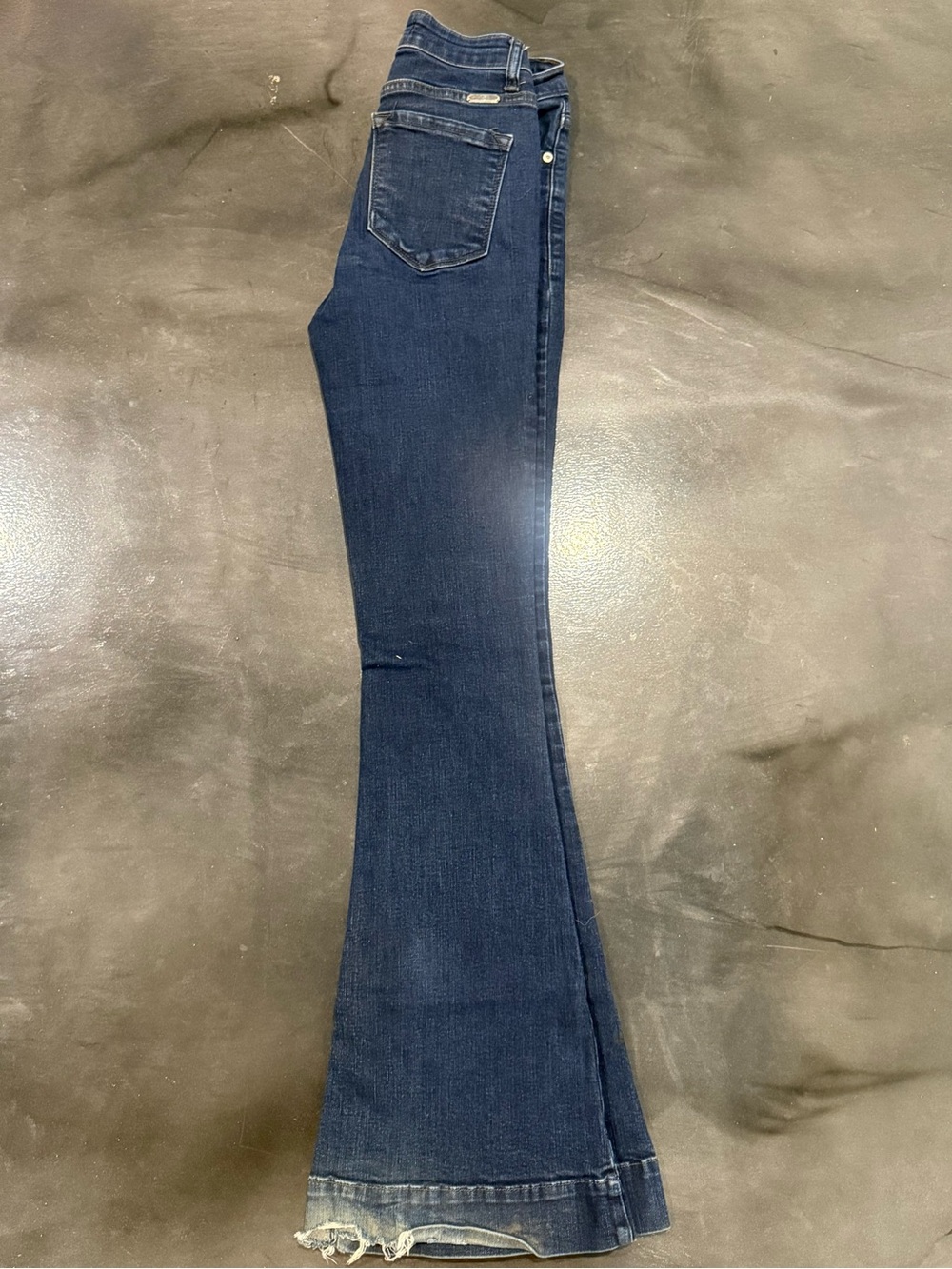KanCan Dark Indigo High-Rise Flare Jeans